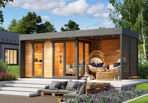 sauna ogrodowa INTERFINN L Plus