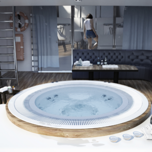 jacuzzi z rynną przelewową VICTORIA